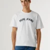 T-shirt com logótipo estampado