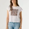 T-shirt com logótipo estampado T-shirt com logótipo estampado