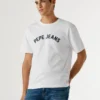T-shirt com logótipo estampado