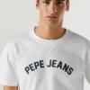 T-shirt com logótipo estampado