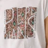 T-shirt com logótipo estampado T-shirt com logótipo estampado