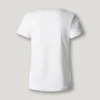 T-shirt com logótipo floral estampado