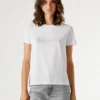 T-shirt com logótipo Strass T-shirt com logótipo Strass