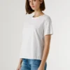 T-shirt com logótipo Strass T-shirt com logótipo Strass
