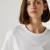 T-shirt com logótipo Strass T-shirt com logótipo Strass