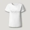 T-shirt com logótipo Strass T-shirt com logótipo Strass
