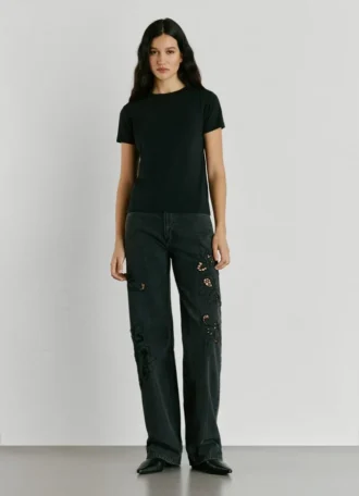 T-shirt com logótipo W11 bordado