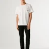 T-shirt de corte descontraído com bolso à frente