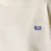 T-shirt de corte largo com estampado nas costas T-shirt de corte largo com estampado nas costas