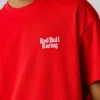 T-shirt de corte largo com estampado nas costas T-shirt de corte largo com estampado nas costas