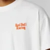 T-shirt de corte largo com estampado nas costas T-shirt de corte largo com estampado nas costas