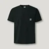 T-shirt de corte regular com bolso à frente