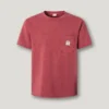 T-shirt de corte regular com bolso à frente