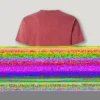T-shirt de corte regular com bolso à frente