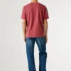 T-shirt de corte regular com logótipo bordado T-shirt de corte regular com logótipo bordado