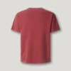 T-shirt de corte regular com logótipo bordado T-shirt de corte regular com logótipo bordado