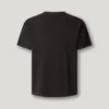 T-shirt de corte regular com logótipo bordado T-shirt de corte regular com logótipo bordado