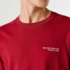 T-shirt de manga comprida com corte descontraído