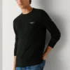 T-shirt de manga comprida com corte justo T-shirt de manga comprida com corte justo