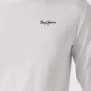 T-shirt de manga comprida com corte justo T-shirt de manga comprida com corte justo