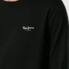 T-shirt de manga comprida com corte justo T-shirt de manga comprida com corte justo