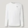 T-shirt de manga comprida com corte justo T-shirt de manga comprida com corte justo