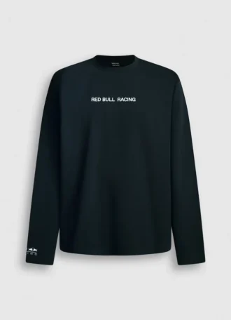 T-shirt de manga comprida com logótipo estampado