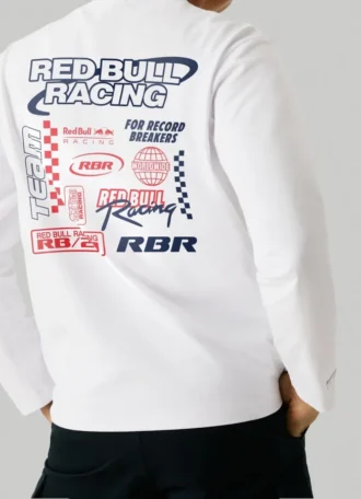 T-shirt de manga comprida com logótipo estampado
