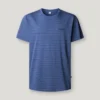 T-shirt às riscas de corte regular T-shirt às riscas de corte regular