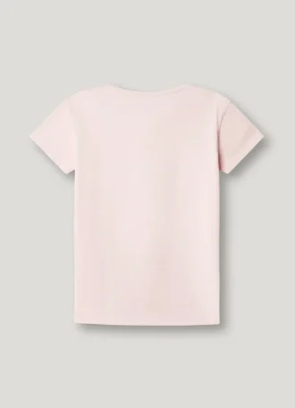 T-shirt Slim Fit com logótipo brilhante