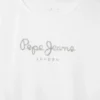 T-shirt Slim Fit com logótipo brilhante