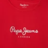 T-shirt Slim Fit com logótipo brilhante