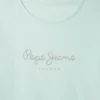 T-shirt Slim Fit com logótipo brilhante
