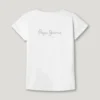 T-shirt Slim Fit com logótipo brilhante