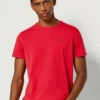 T-shirt Slim Fit com logótipo estampado T-shirt Slim Fit com logótipo estampado