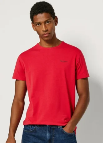 T-shirt Slim Fit com logótipo estampado