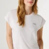 T-shirt Slim Fit com logótipo estampado T-shirt Slim Fit com logótipo estampado