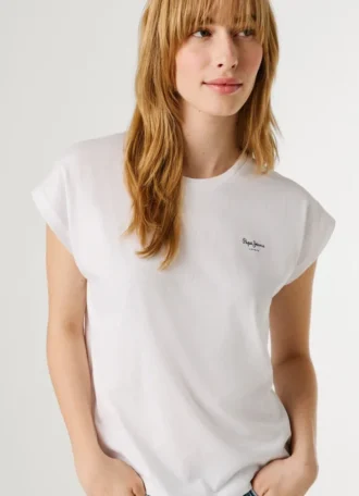 T-shirt Slim Fit com logótipo estampado