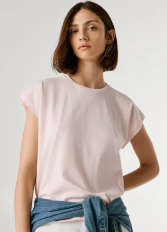 T-shirt Slim Fit com logótipo estampado
