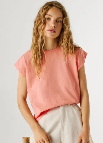 T-shirt Slim Fit com logótipo estampado