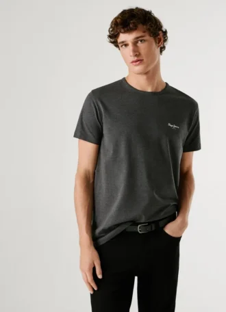 T-shirt Slim Fit com logótipo estampado
