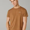 T-shirt Slim Fit com logótipo estampado T-shirt Slim Fit com logótipo estampado