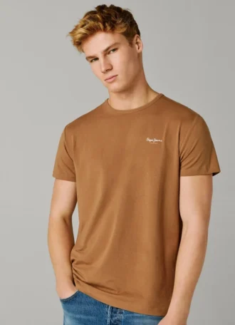 T-shirt Slim Fit com logótipo estampado