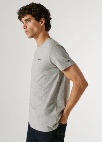 t shirt slim fit com logtipo estampado 1 22 330x456 - T-shirt Slim Fit com log&oacute;tipo estampado
