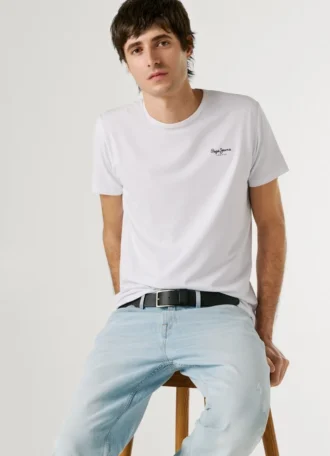t shirt slim fit com logtipo estampado 1 23 330x456 - T-shirt Slim Fit com log&oacute;tipo estampado