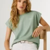 T-shirt Slim Fit com logótipo estampado T-shirt Slim Fit com logótipo estampado