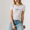 T-shirt Slim Fit com logótipo estampado T-shirt Slim Fit com logótipo estampado