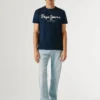 T-shirt Slim Fit com logótipo estampado