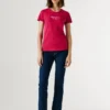 T-shirt Slim Fit com logótipo estampado