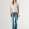 T-shirt Slim Fit com logótipo estampado T-shirt Slim Fit com logótipo estampado